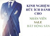 Bài viết dành cho SALE BĐS mới vào nghề