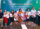 TRẦN ANH GROUP BÀN GIAO SỔ HỒNG DỰ ÁN LONG PHÚ VILLA