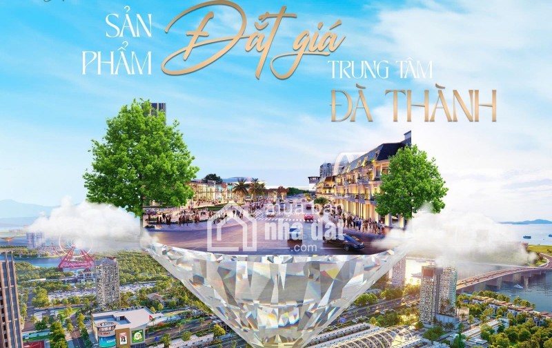 Bán căn góc shophouse Regal Pavillon Đà Nẵng - Đã có sổ hồng - Công chứng ngay - Giá chính chủ