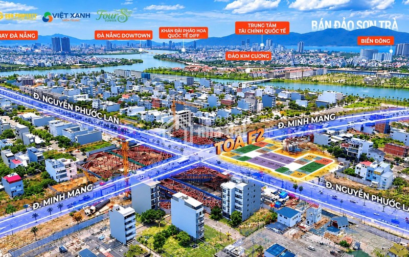 !!SIÊU HIẾM!! Bán căn hộ 2PN 61m2 ở FourS Tower, chỉ với 2,6 tỷ
