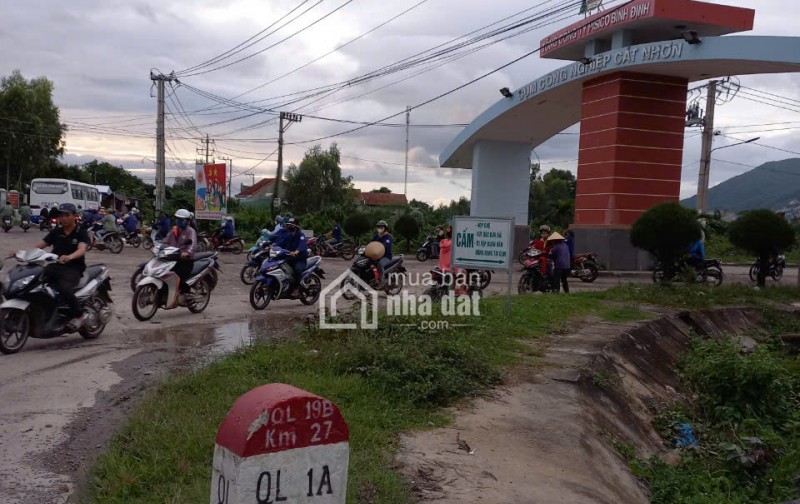 ĐẤT VÀNG mặt tiền QL19B đối diện cụm CÔNG NGHIỆP CÁT NHƠN, Phù Cát, VỊ TRÍ ĐẮC ĐỊA