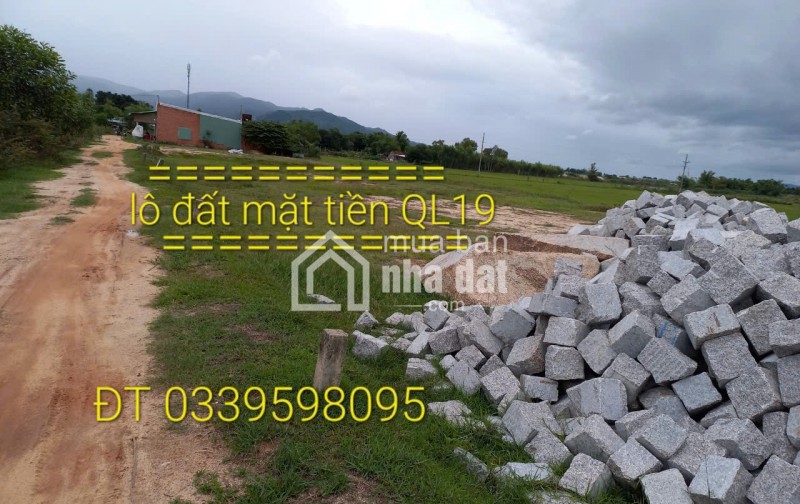 ĐẤT VÀNG mặt tiền QL19B đối diện cụm CÔNG NGHIỆP CÁT NHƠN, Phù Cát, VỊ TRÍ ĐẮC ĐỊA