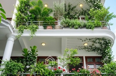 Biệt thự 133m2 phố Hoàng Văn Thái, 2 mặt thoáng, view hồ Đầm Hồng
