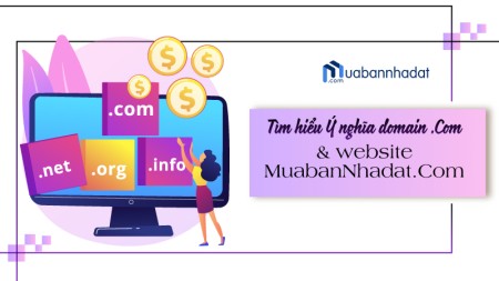 Tìm hiểu ý nghĩa domain .com & Website Muabannhadat.Com